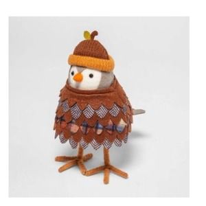 2022 Target Wondershop Featherly Friends "Jora" Hyde & EEK Pinecone Fabric Bird